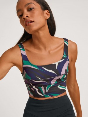 Biancheria Intima Donna Calida 100% Nature Relax Bustier, Cradle To Cradle Certified® Phantom | 9083-BKRME