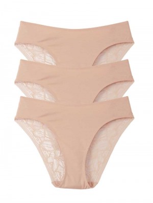 Biancheria Intima Donna Calida Circular Briefs 3-pack, Regular Cut, Cradle To Cradle Certified® Rosa | 4952-KCTJR
