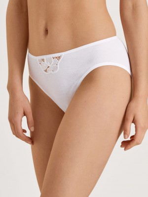 Biancheria Intima Donna Calida Cotton Desire Mini Brief Weiss | 0148-QDPIR