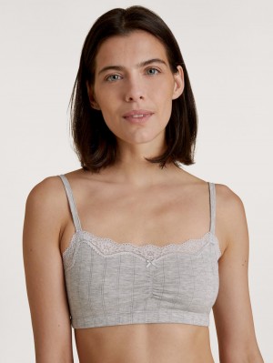 Biancheria Intima Donna Calida Etude Toujours Bustier Grigie | 5327-GTVRO