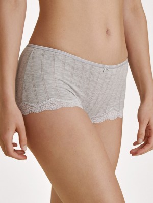 Biancheria Intima Donna Calida Etude Toujours Panty, Low Cut Grigie | 7493-CVSLR