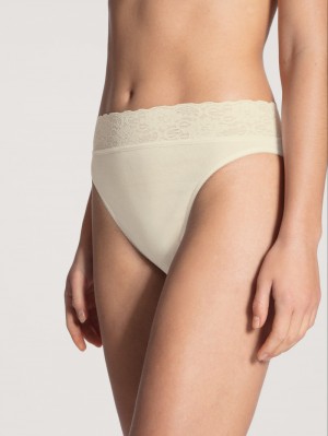 Biancheria Intima Donna Calida Iconics Brief Champagne | 5041-FYGXQ