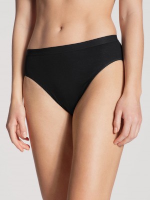Biancheria Intima Donna Calida Light Mini Brief Schwarz | 2460-NTQSZ