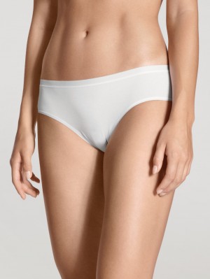 Biancheria Intima Donna Calida Natural Comfort Brief Weiss | 5781-NVHMB