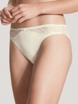 Biancheria Intima Donna Calida Sensual Secrets Brief Alabaster Crème | 2318-ZIMTA