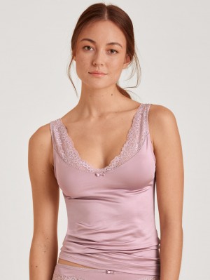 Biancheria Intima Donna Calida Special Tank Top Mauve Shadow | 9287-IGDKO