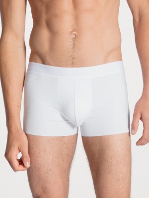 Biancheria Intima Uomo Calida Clean Line Boxer Brief With Elastic Waistband Weiss | 4168-XGBEQ