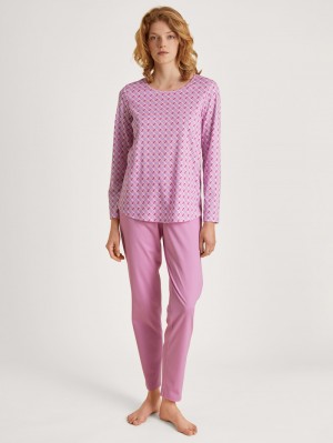 Pigiami Donna Calida Daylight Dreams Pyjama Rosa | 7849-CSKXO
