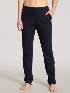Pigiami Donna Calida Favourites Dreams Pants Corallo Blu | 7602-TMNWC