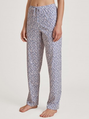 Pigiami Donna Calida Special Pants Blu | 2390-TDFNB