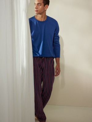 Pigiami Uomo Calida Rmx Sleep Holiday Pants Rosse | 2984-SBYZJ