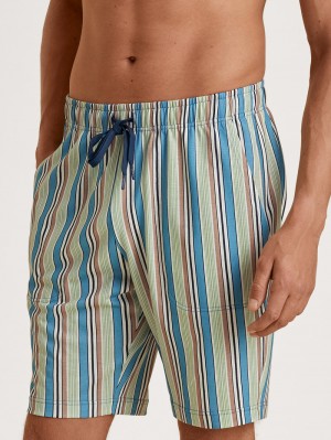 Summer Outfits Uomo Calida Rmx Sleep Weekend Bermudas Blu | 8971-TYJFI
